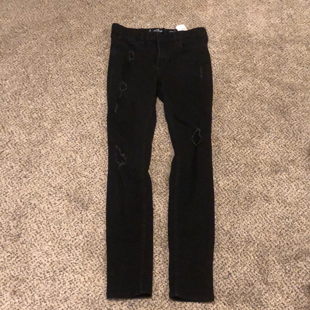 HOLLISTER Black Skinny Jeans size 7R